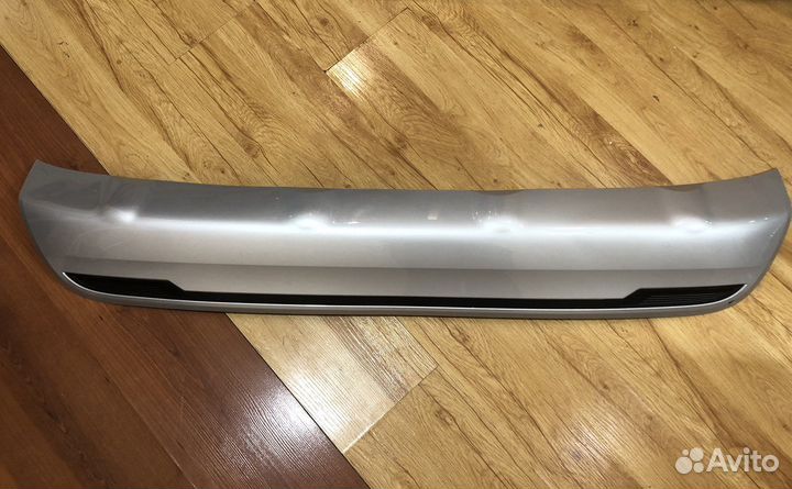 Накладка заднего бампера Mitsubishi Outlander 3