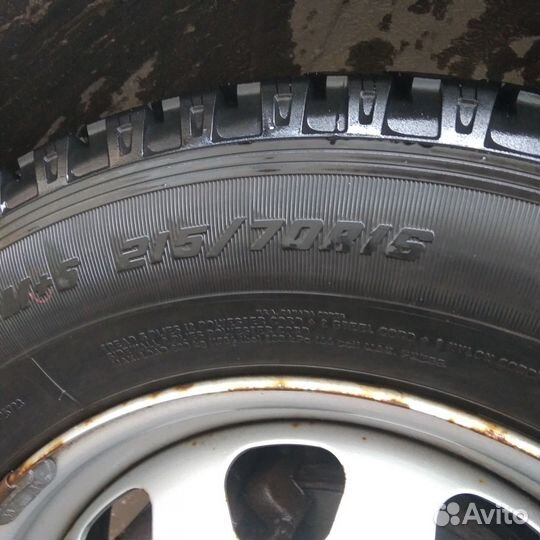 215/70 R 16.в сборе 2 шт