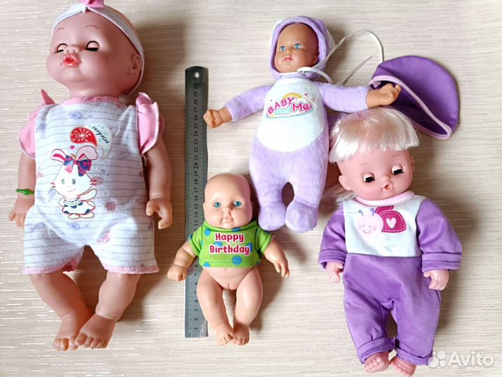 Куклы, пупсы игрушки пакетом