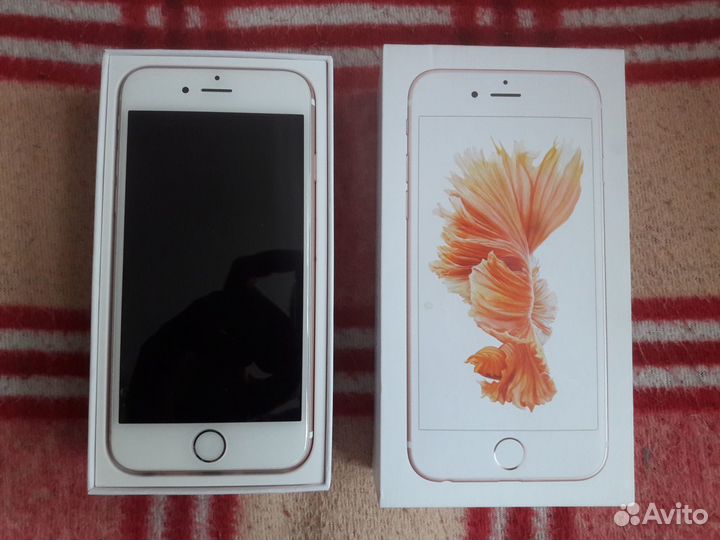 Телефон iPhone 6s 64Gb (идеал)