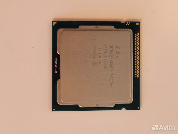 Процессор intel i7-3770k