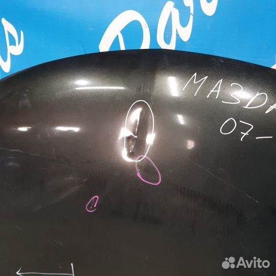 Капот Мазда 6 (Atenza) GH 2007-2012 г с дефектом