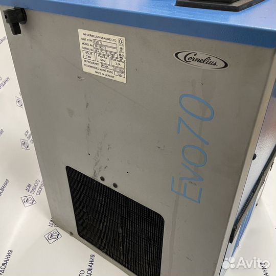 Охладитель-чиллер для станка с контроллером