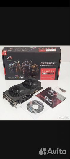 Видеокарта rx570 8gb