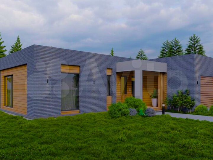 Коттедж 202 м² на участке 1,8 сот.