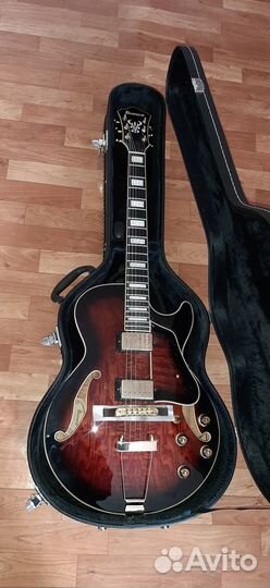 Гитара Ibanez Artcore AG95QA-DBS новая с кофром