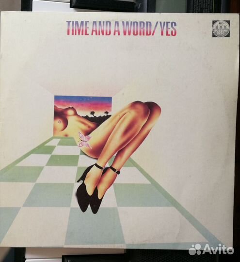Пластинка группы Yes