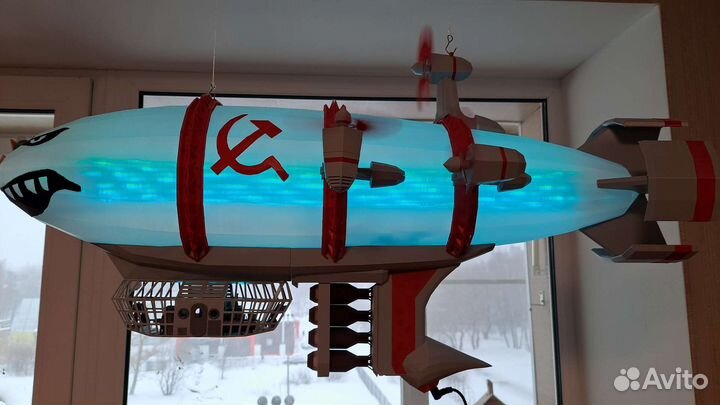 Дирижабль Киров Kirov Airship Red Alert Лампа