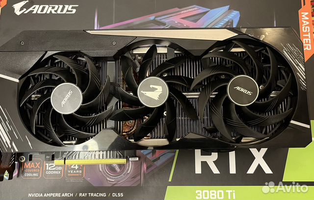Видеокарта gtx 3080 ti aorus купить в Тюмени | Электроника | Авито