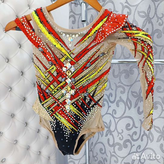 Купальник для художественной гимнастики 6-7 лет