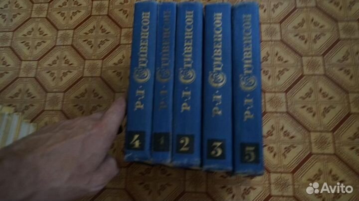 Стивенсон Р.Л. Собрание сочинений в 5 томах. Серия
