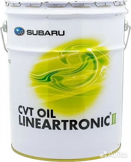 Масло subaru cvt lineartronic 2