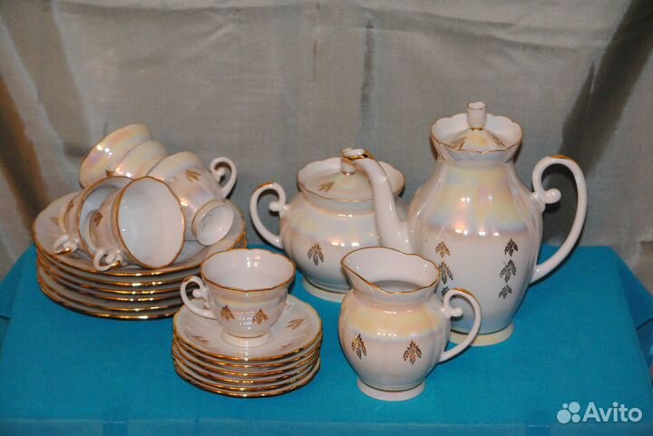 Сервиз кофейный на 6 персон времен СССР