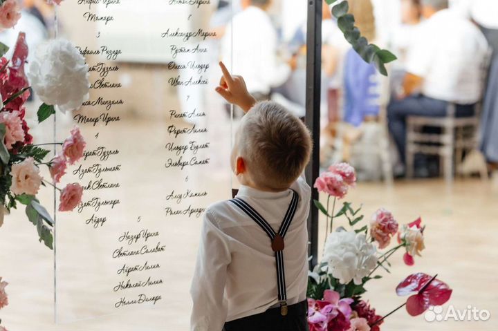 План рассадки гостей