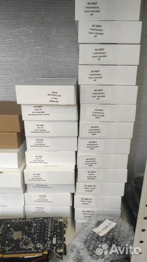 Магазин. Новые зарядные устройства для ноутбуков