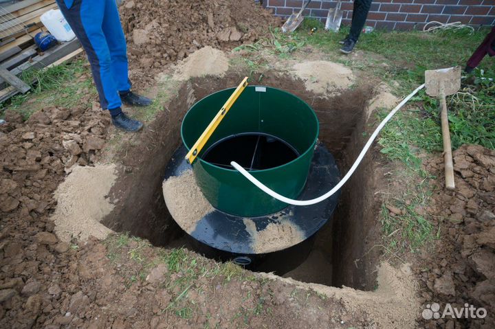 Септик без откачки - гарантия и монтаж