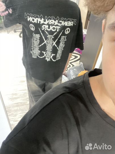 Футболка оверсайз y2k opium type