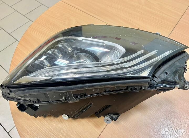Фара Мерседес S 222 левая рейстайл