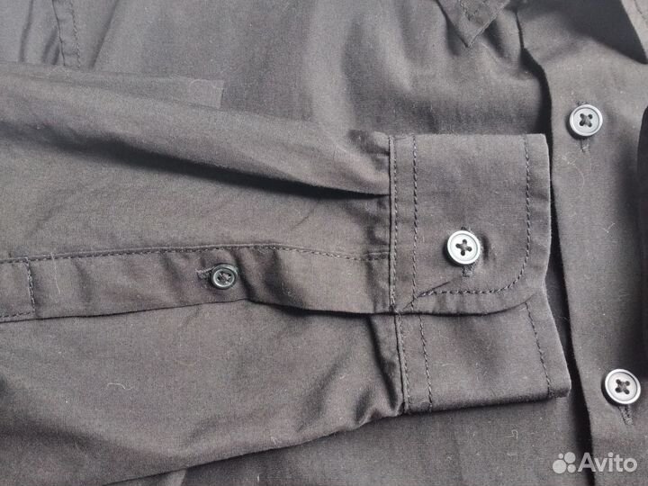 Рубашка черная House Brand