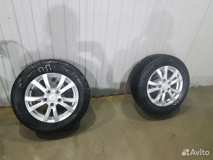 Колеса в сборе r15 летние 4 114.3