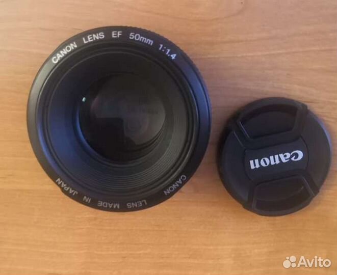 Объектив canon 50mm 1 4