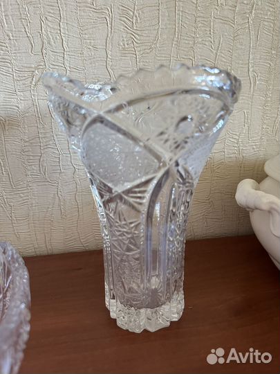 Хрусталь СССР и фужеры