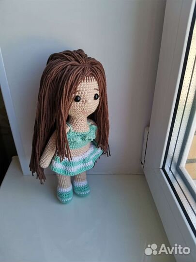 Вязаная кукла