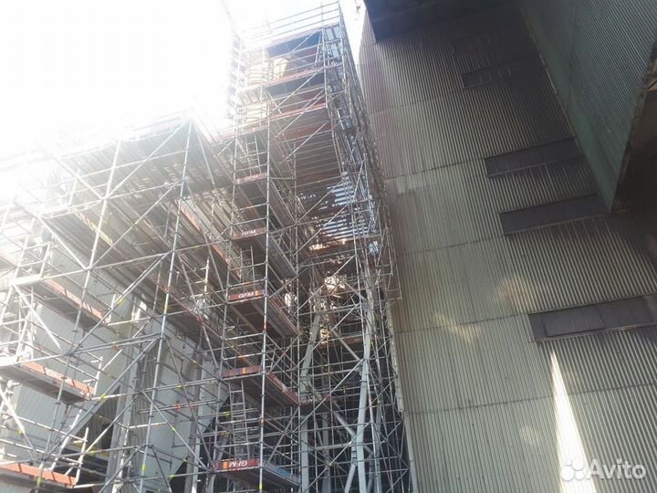 Монтаж строительных лесов