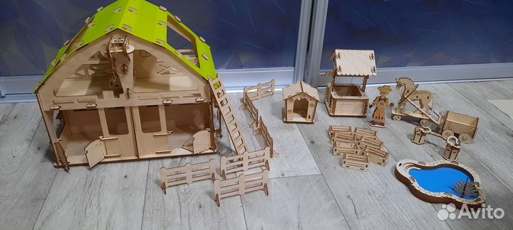 Деревянный домик