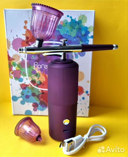 Аэрограф с компрессором беспроводной