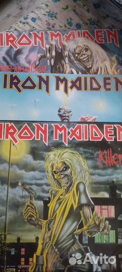 Виниловые пластинки iron maiden