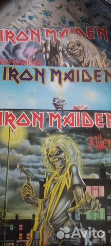 Виниловые пластинки iron maiden