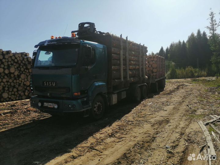 Перевозка леса,услуги гидроманипулятора