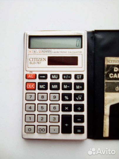 Микрокалькулятор citizen SLD-767