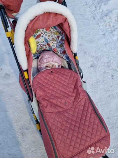 Санки коляска Nika