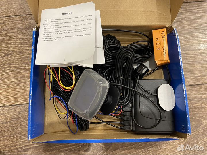 Парктроник на 8 датчиков (спереди 4/сзади 4)