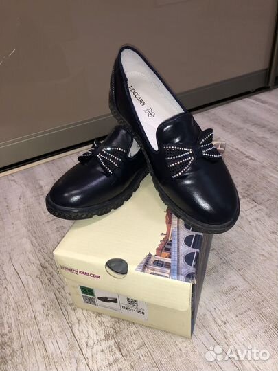 Туфли для школы, лоферы для девочки