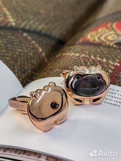 Запонки De grisogono Animals