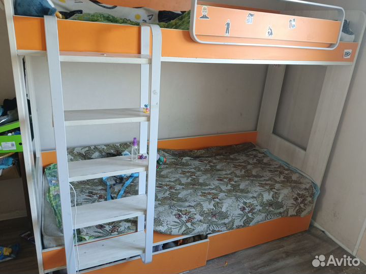 Двухъярусная кровать бу