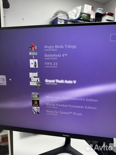 Sony PS3 super slim прошитая
