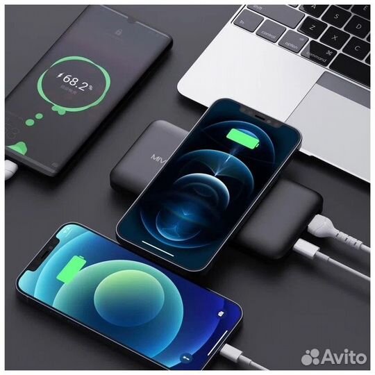 Повербанк\ PowerBank Беспроводной 10000mAh