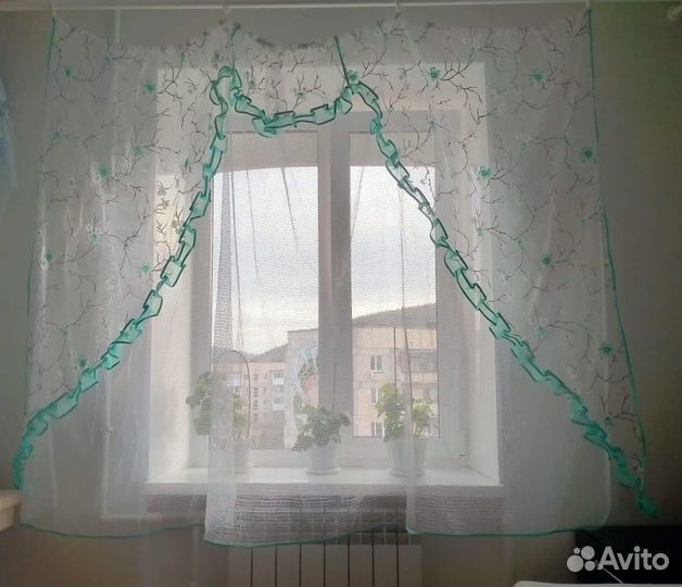 Штора для кухни