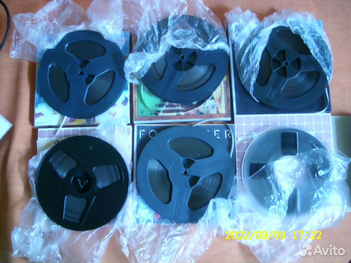 Магнитная лента 550 м катушки 18 см с записью