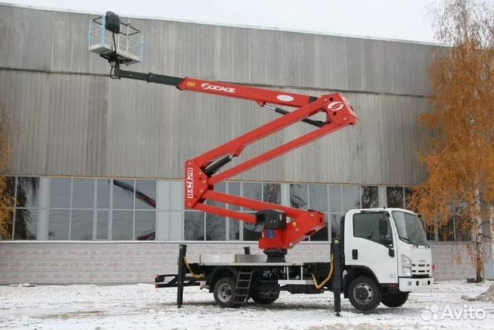 Аренда и услуги автовышки-вездехода, 1000 кг, 60 м