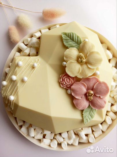 Шоколадное сердце - пиньята