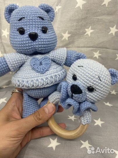 Вязаные игрушки ручной работы
