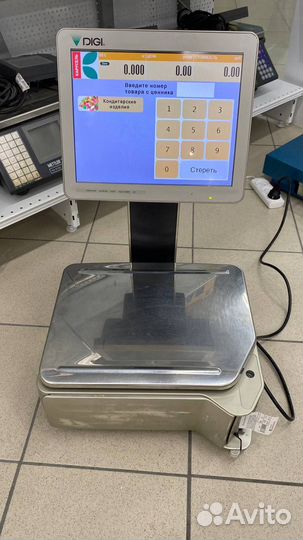 Весы с печатью этикеток