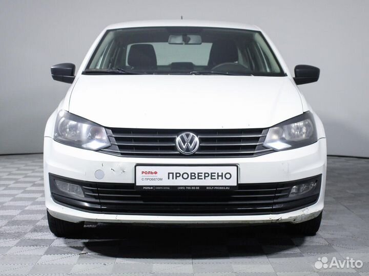 Volkswagen Polo 1.6 МТ, 2017, 362 320 км