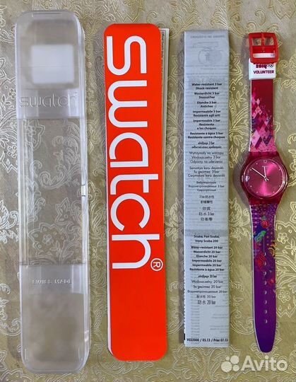 Эксклюзивные Часы Swatch Олимпиада Сочи 2014