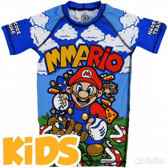 Рашгард детский Hardcore Training MMArio (10 лет)